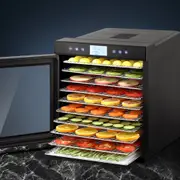 Premium Food Dehydrators Stainless Steel Jerky Dehydrator Fruit Dryer 10 Trays