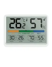 Searon Indoor Thermometer Hygrometer Humidity Meter, Room Temperature Humidity M