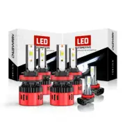 For Nissan Maxima 2016 - 17 2018 6x 6000K LED Headlight + Fog Light Bulbs White (for: Volvo)