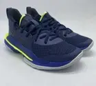Under Armour Curry 7 size 4 Youth Navy NEW