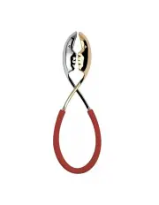 [Bugatti Italy] Kiss Salad Tongs Red/Gold