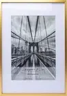 Cooper & Co. Homewares A3 Matt to A4 Premium Metallicus Metal Photo Frames, G...