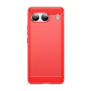 Premium Real carbon fiber brushed silicone protective case for OnePlus NORD 4 5G