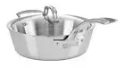 Viking Contemporary 3-Ply Stainless Steel 3.6 Qt. Saute Pan with Lid