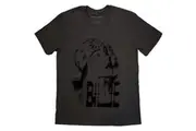 Billie Eilish Unisex Adult Tonal Bandana Photo T-Shirt (Charcoal Grey) - UTRO13139