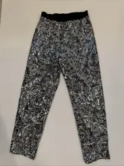 Anthropologie Porridge Pascaline Sequins Silver Pants. Women’s Medium
