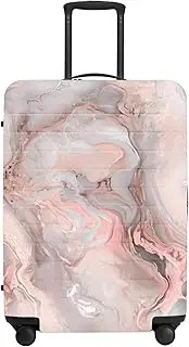 [HieoAnir] Luggage Cover Protector Suitcase Anti Scratch Dirt Covers, Marble, XL(31"-32" Suitcase)