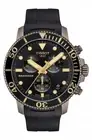New Tissot Seastar 1000 Quartz Chrono Antique Bronze Mens Watch T1204173705101
