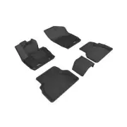 3D MAXpider for AUDI Q3 (8U) 2015-2018 KAGU BLACK R1 R2 Floor Mat- 5PC-3d_L1AD0 (for: Audi)