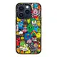 CASETiFY 保護殼 iPhone 15 Pro/15 Pro Max 七彩怪物派對 Fun Friends by Jon Burgerman