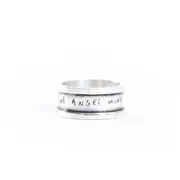 [ANN DEMEULEMEESTER] Wappu Napkin Ring Silver