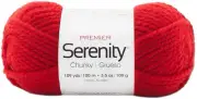 3 Pack Premier Serenity Chunky Yarn-Really Red 700-66