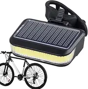 Solar Bicycles Light | Mountain Bikes Night Riding Solar Back Light - Warning Light for Night Riding, Rear Light Cycling Accessories, Safety Warning Light
