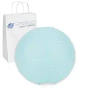 20 pcs 6" inch Chinese Paper Lantern - Light Blue - Wedding Party Event kl