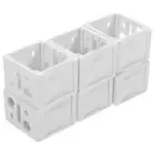 6 Pcs Shutter Bracket Window Box Brackets for Mini Blind Mounting Blinds Fixing