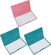 COHEALI 3pcs Mini Magnetic Sewing Needle Case Needle Organizer Portable Sewing Box for Embroidery Craft Storage