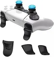 PS5 Controller Increase Button 5 in 1 Set - Game Extension Cap Replacement Blue