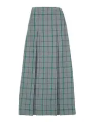 Snr Grey Tartan Long Skirt