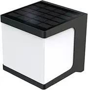 FORGE 1000 Lumens Solar-Powered Outdoor Magic Cube Wall Light