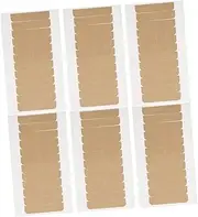 Healeved 6 Sheets Double-sided Tape for Hair Extensions 12 Pieces/sheet Wig Extension Tapes Replacement