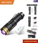 UV Torch, UV light Ultraviolet LED Flashlight Blacklight Portable Flashlight ...
