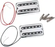 Frediuo Humbucker Pickup Set Sealed Pick-ups Professional H Style Neck and Bridge Pickups for Electric Guitars Guitarists Musicians