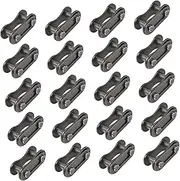 KITANDOVE 20pcs Chain Link Connectors Easy Install Metal Quick Joint Coupling for Folding and Portable Chain Connecting Links