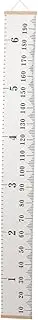 KAILIKETIY 1Pc Nordic Style Height Measurement Ruler Adorable Canvas Growth Chart for Decor for Nursery Home Walls Easy to Hang Remove