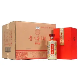 貴州茅臺酒 茅臺龍鳳呈祥 43度醬香型白酒 1000ml*6瓶整箱裝