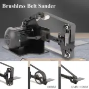 Mini Belt Sander Electric Metal Wood Edge Knife Sharpener Sanding Machine Belts