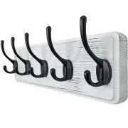 Coat Rack Wall Mount,Coat Hanger Wall,16" Hole to Hole,Coat Hooks Wall Mounte...