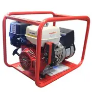 GENELITE 7.5kVA HONDA Petrol Generator Recoil/Key Start Single Phase Worksafe Compliant GH6000EH