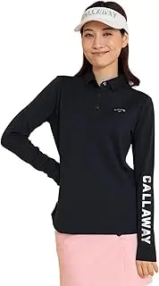 [Callaway] C24233203 Women's Long Sleeve Polo Shirt (Moisture Absorption and Heat Generating) / Golf