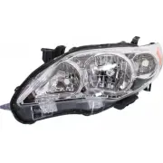 For Toyota Corolla 2011-2013 Headlight Driver Side | Base/CE/LE Model | Halogen (for: Toyota)