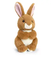 Keeleco 19cm Pets Rabbit Soft Animal Bunny Plush Toy Kids/Children 3y+ Brown