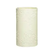 ECOMAX Toilet Brush Holder White Dandelion Hemp Store Bathroom Cleaning
