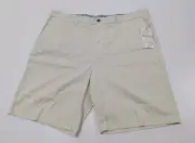 Mens Tommy Bahama Ashore View Shorts Stretch Coolmax Khaki Beige (Spray) Sz 40