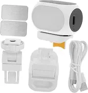 Veemoon 1set Adjustable Portable Magnetic Phone Stabilizer Fill Light Rechargeable Led Selfie Lamp for Video Recording for Vlogging Photography Soft Lighting Multiple Brightness Modes