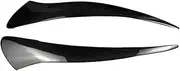 mknvu Front Head Light Lamp Eyelid Eyebrow Trim,Fit For 5 Series GT GT528 GT535 GT550 F07 Headlight Cover Headlight Eyebrow Strips