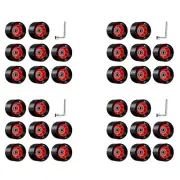 32Pack 95A 58mmx39mm,Indoor Quad Roller Skate Wheels,PU Wear-Resistant8122