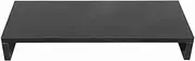 Wooden Monitor Stand, Ergonomic Riser Adjustable Height Desktop Organizer for Home Office Computer Screen 50x20 cm Solid Wood (Increased support)