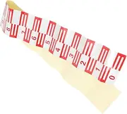 Water Level Gauge Decal Barometer for Home Weatherproof Versatile for Lakes Swimming Pools