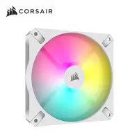 在飛比找Yahoo奇摩購物中心優惠-海盜船 CORSAIR AR120 ARGB白風扇