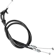 XEBRAD Motorcycle Throttle Housing Assembly Cable Line Wire, for GSXR1000Z GSX-R1000Z 2003 2004 Motorcycle Clutch Cable(Black 2pairs)