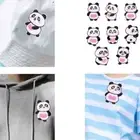 8 Pcs Lovely Panda Sewing Patches Iron on Patches Embroidery Patches for Clothes