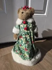Vintage Boyds Bears Holly Beary Christmas Tree Topper