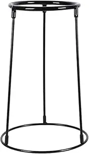 Drum Floor Stand | Adjustable Carbon Steel African Drum Stand,Black Percussion Rack, Musical Instrument Supplies for Adults, Beginners, Musician