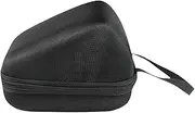 EVA Hard Storage Case Waterproof Protective Portable Storage Pouch Dustproof for Upper Arm Pressure Monitor, black large