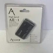 Acuvar High Speed All-in-1 Memory Card Reader/Writer Brand New