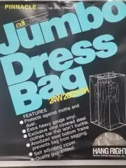 Pinnacle Jumbo Storage Dress bag - All Clear